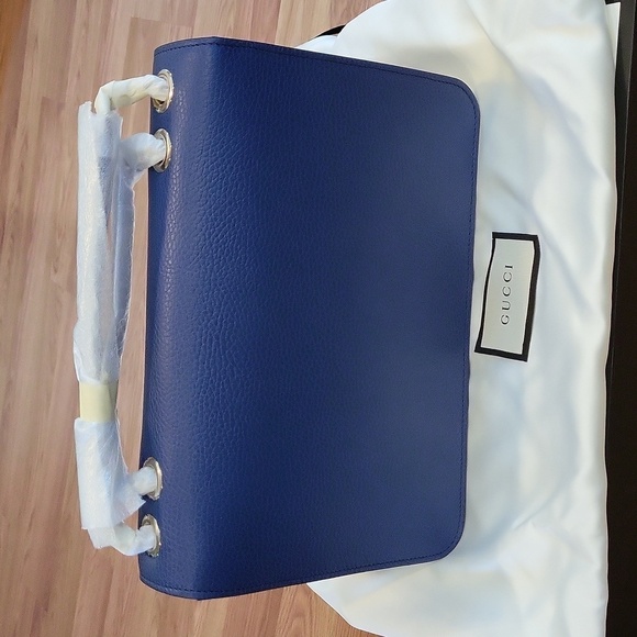 NWT Large Women’s Gucci Interlocking G Leather Bag - Picture 13 of 16